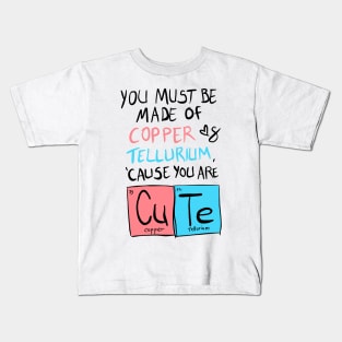 Cute Meme Chemical Design Kids T-Shirt